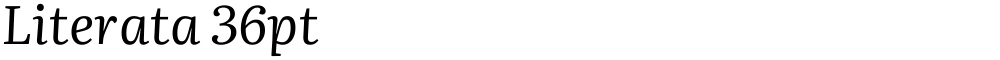 Literata 36pt