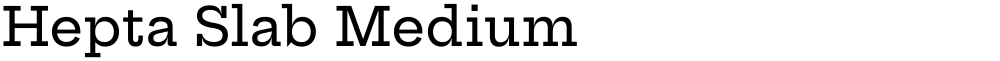 Hepta Slab Medium