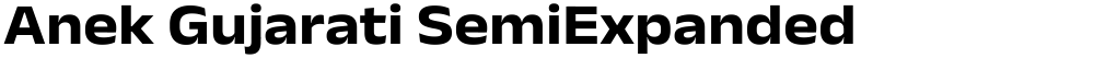 Anek Gujarati SemiExpanded