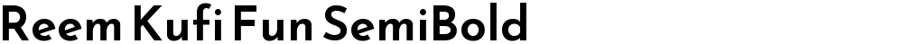 Reem Kufi Fun SemiBold