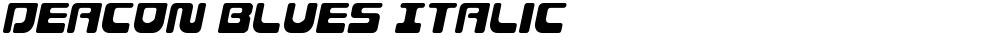 Deacon Blues Italic