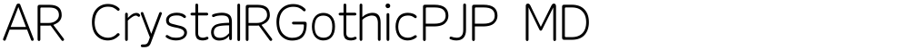 AR CrystalRGothicPJP MD