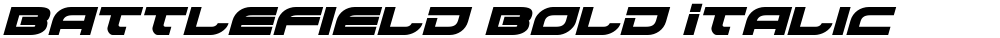 Battlefield Bold Italic