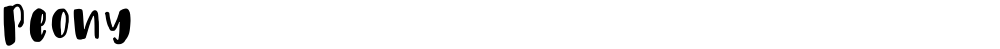 Peony