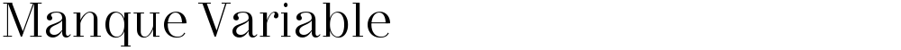 Manque Variable