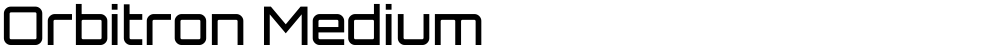 Orbitron Medium