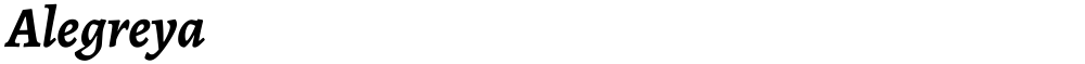 Alegreya
