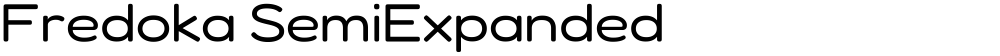 Fredoka SemiExpanded