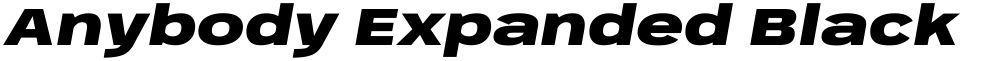Anybody Expanded Black