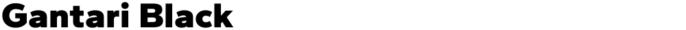 Gantari Black