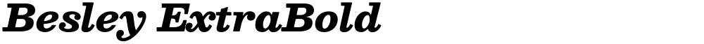 Besley ExtraBold