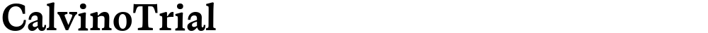 CalvinoTrial