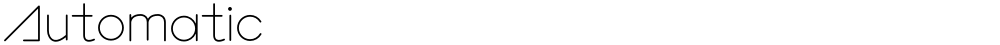 Automatic