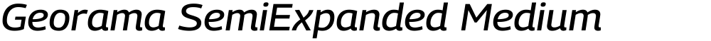 Georama SemiExpanded Medium