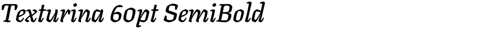 Texturina 60pt SemiBold