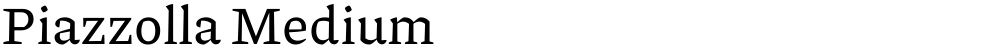 Piazzolla Medium