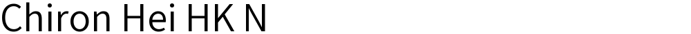 Chiron Hei HK N