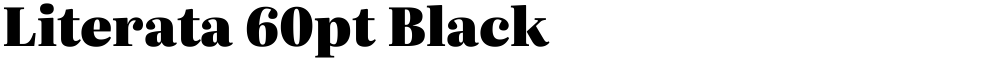 Literata 60pt Black