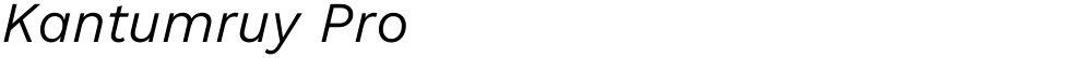 Kantumruy Pro