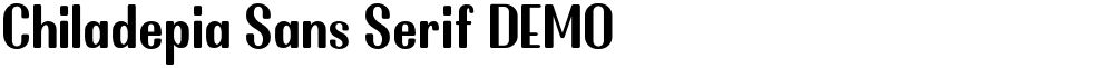 Chiladepia Sans Serif DEMO