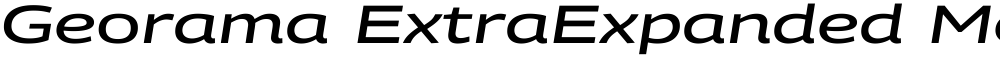 Georama ExtraExpanded Medium