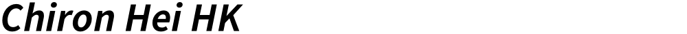 Chiron Hei HK
