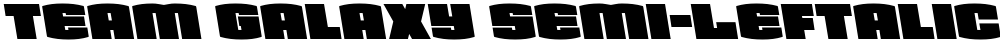Team Galaxy Semi-Leftalic