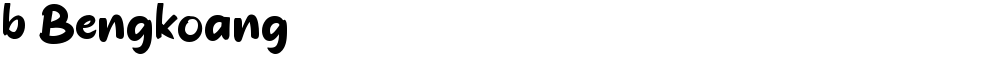 b Bengkoang
