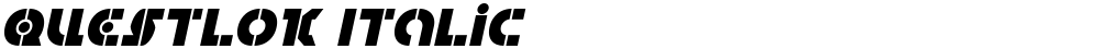 Questlok Italic