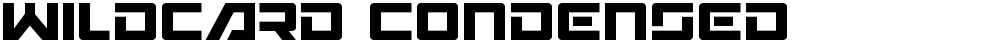 Wildcard Condensed