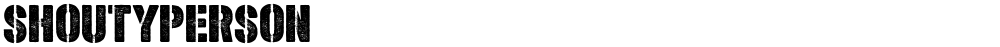 Shoutyperson
