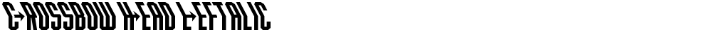 Crossbow Head Leftalic