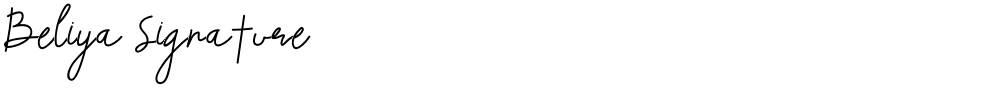Beliya Signature