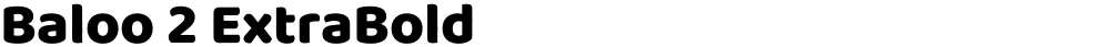 Baloo 2 ExtraBold