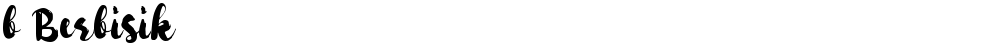 b Berbisik