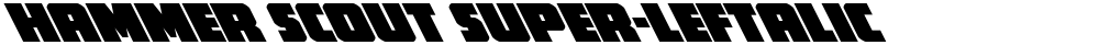 Hammer Scout Super-Leftalic