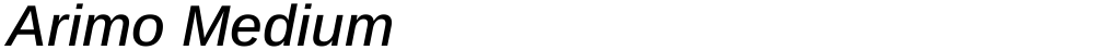 Arimo Medium