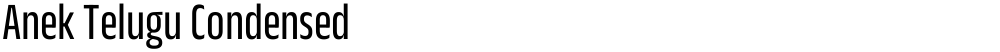 Anek Telugu Condensed