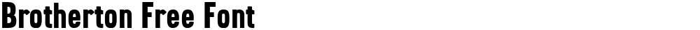 Brotherton Free Font