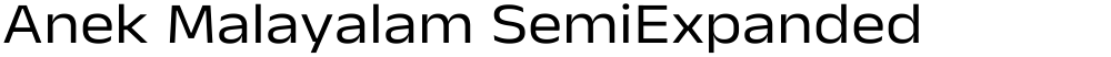 Anek Malayalam SemiExpanded