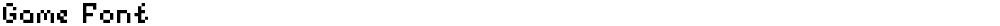 Game Font