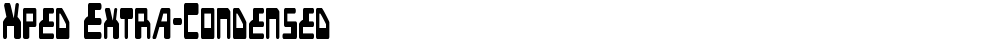 Xped Extra-Condensed