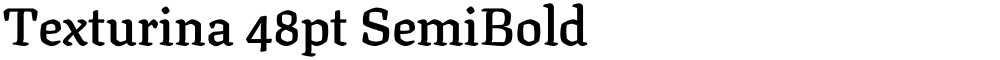 Texturina 48pt SemiBold