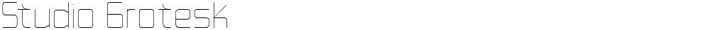 Studio Grotesk