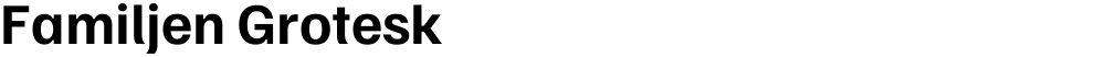 Familjen Grotesk