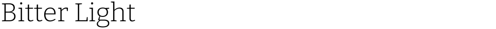 Bitter Light