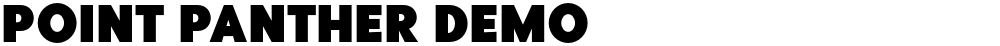Point Panther DEMO