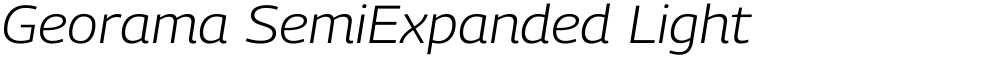 Georama SemiExpanded Light