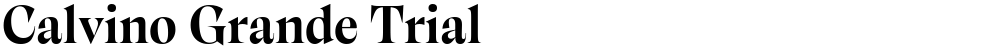 Calvino Grande Trial