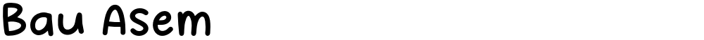 Bau Asem